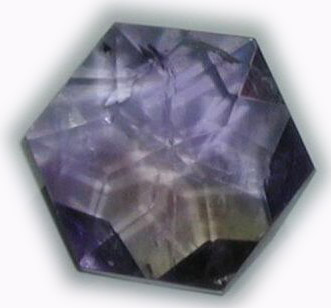 Amethyst Flower of Life  Crystal
