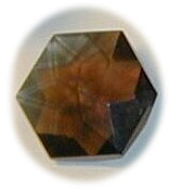 Flower of Life Smokey Quartz Crystal