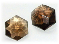 Smokey Quartz Flower of Life Crystal