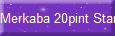 Merkaba 20pint Star