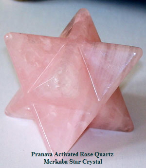 Pranava Activated Merkaba Crystal (large)