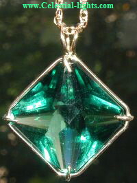 Green Quartz Magician Stone Pendant