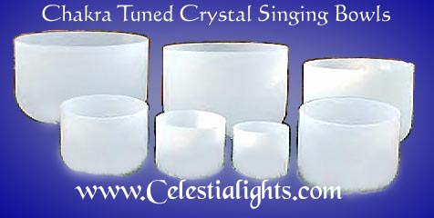Crystal Singing Bowl Set www.Celestialights.com