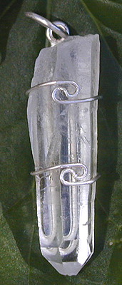 Lemurian Crystal Pendant from www.Celestialights.com