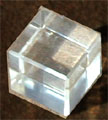 Platonic Solid Cube Crystal